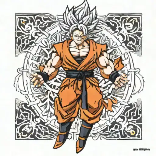Goku Super Sayan Kamekameha