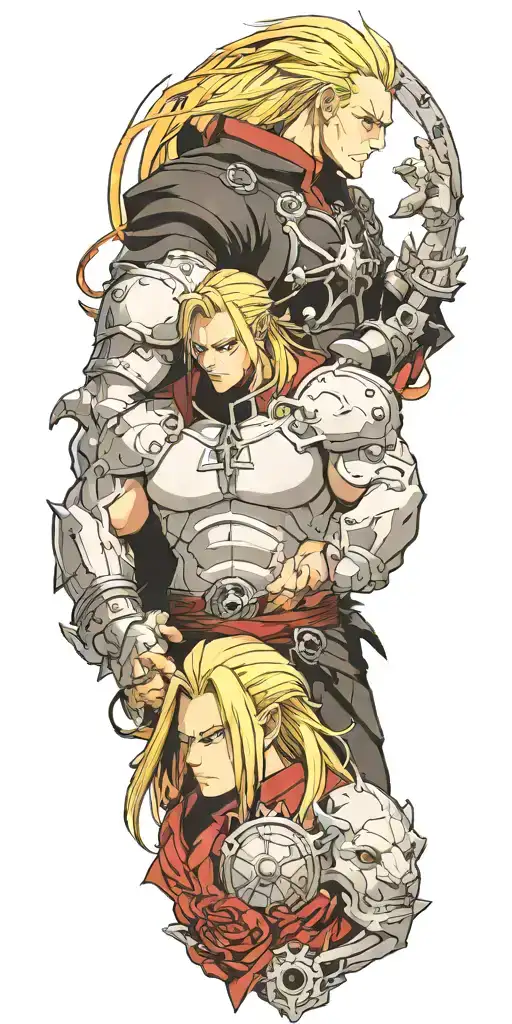The Elric Brothers Fullmetal Alchemist