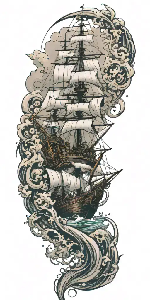 Pirate Ship Fighting