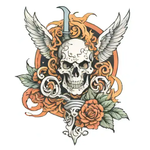 Heaven This Hell Tattoo