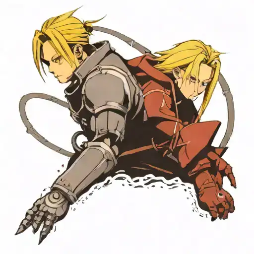 Edward And Alphonse Elric Full Metal Alchemist