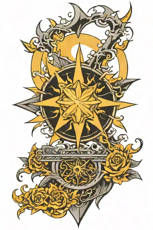 Morningstar With Sun