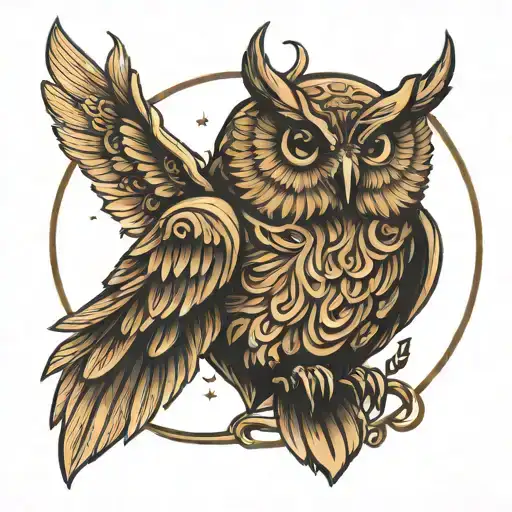 Owl & Virgo Zodiac Sign