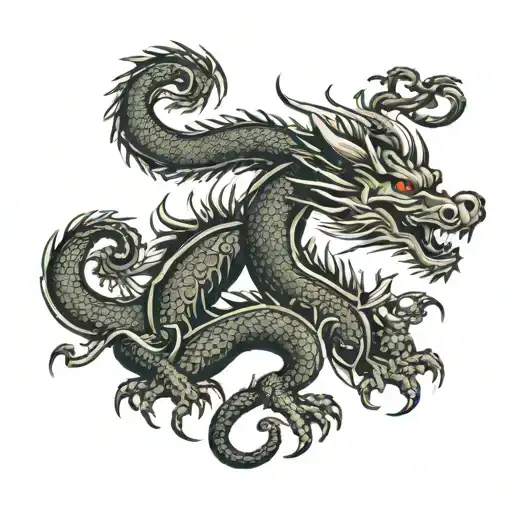 Year Of The Dragon With The Name Roylan