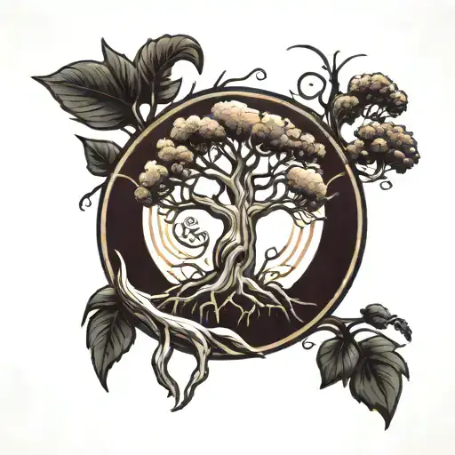 Tree Growing Out Of Man