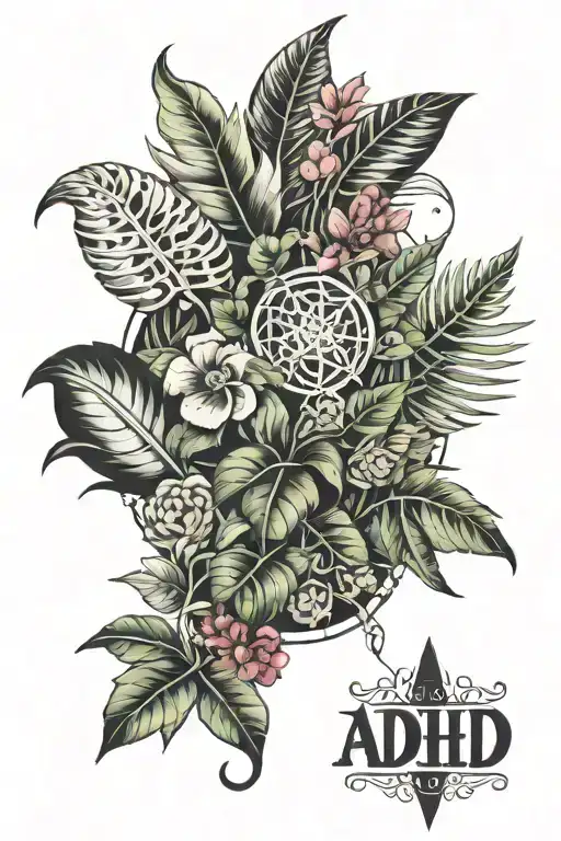 Adhd Tropical Plants Balance Wiccan