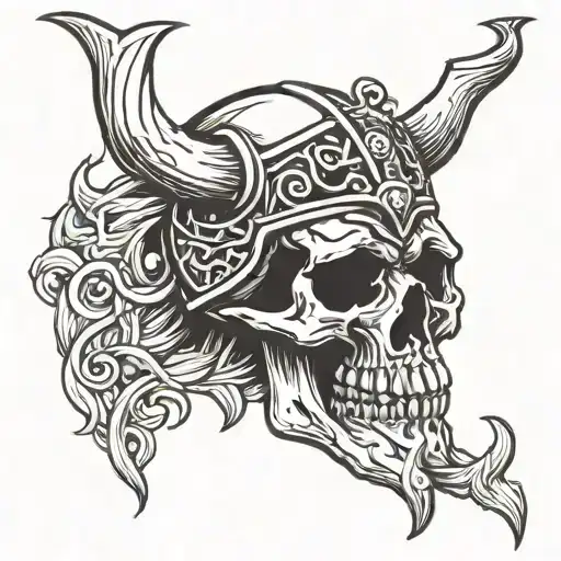 Viking Skull