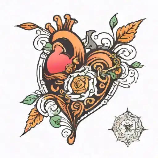 Semicolon Heart Top I'm Enough