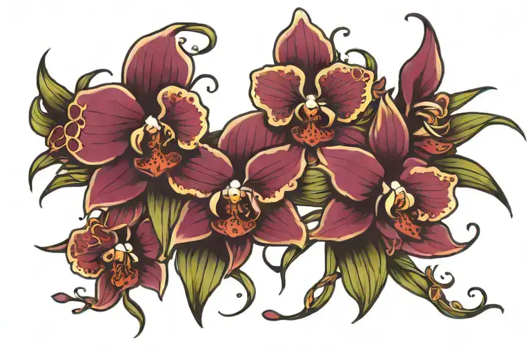 Orchid Vine Wrapping