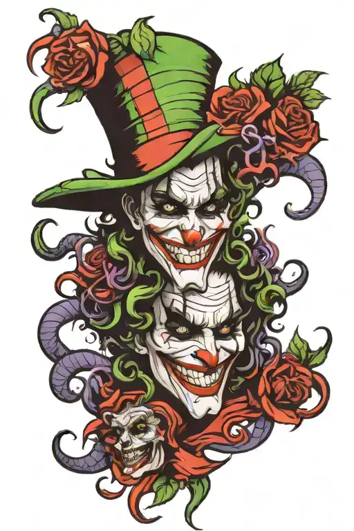 Medusa Joker Face