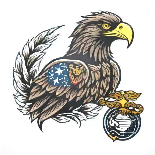 Marine Corps Eagle Globe