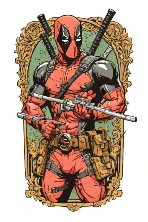 Deadpool Shooting Pool