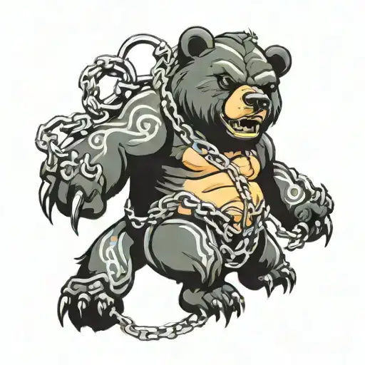 Bear Chain Angry
