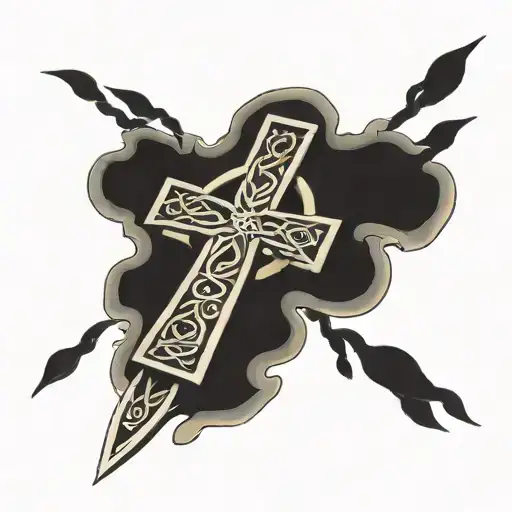 Celtic Creation Cross
