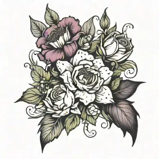 Lilly Lilli Of The Valley Rose Poppy Gladiolus Morning Glory Chrysanthemum Peony