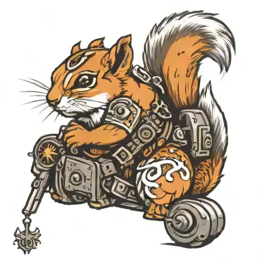 Squirrel Warhammer 40K