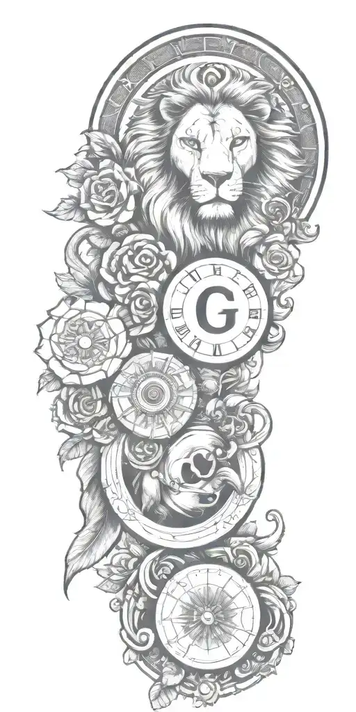 Add The Letter G And The Lion