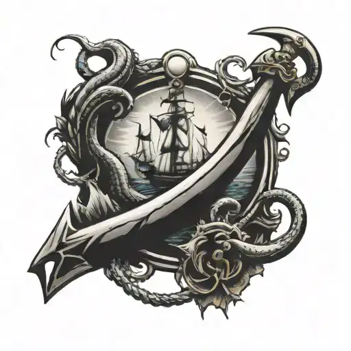 Anchor And Kraken Emerging