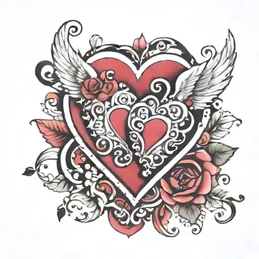 Divya And Love Heart