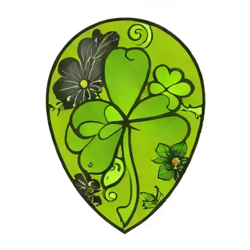 Irish Four Leaf Clover