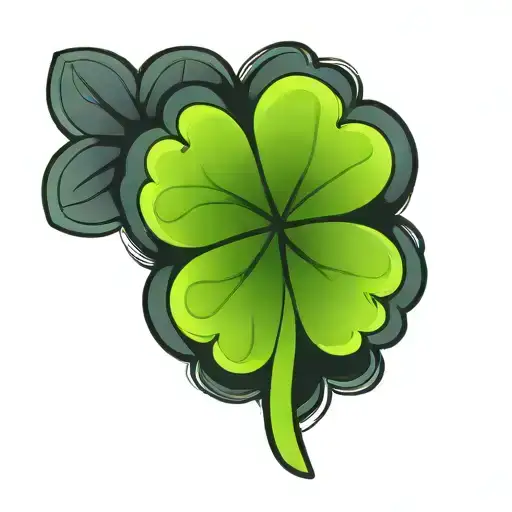 Four Leaf Clover Tattoo Inspired