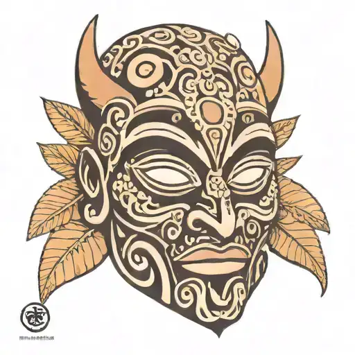 Maketaori Guayaba Mask Taino God Of The Underworld Bat