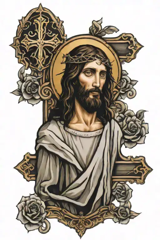 Jesus Christ With Cross