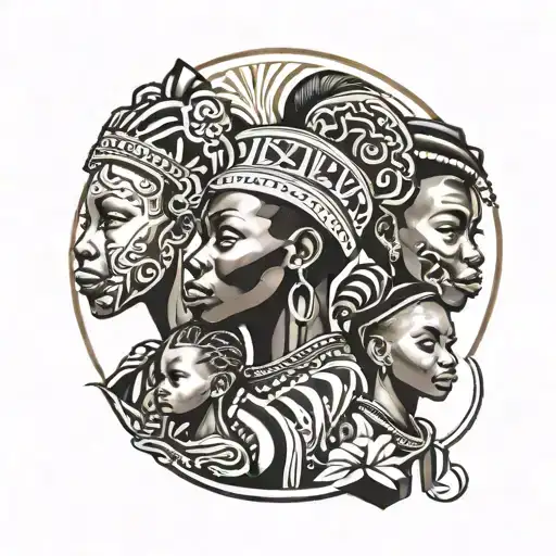 African Family