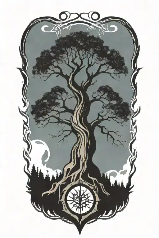 Yddrasil With Place For Dates 10 10 2000