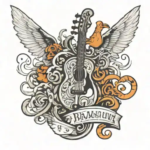 Discipline With A Music Logo Combined