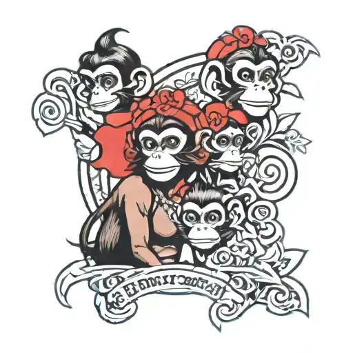 Monkey Troop Girls Group