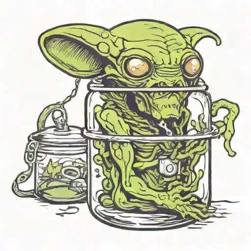Alien In A Jar