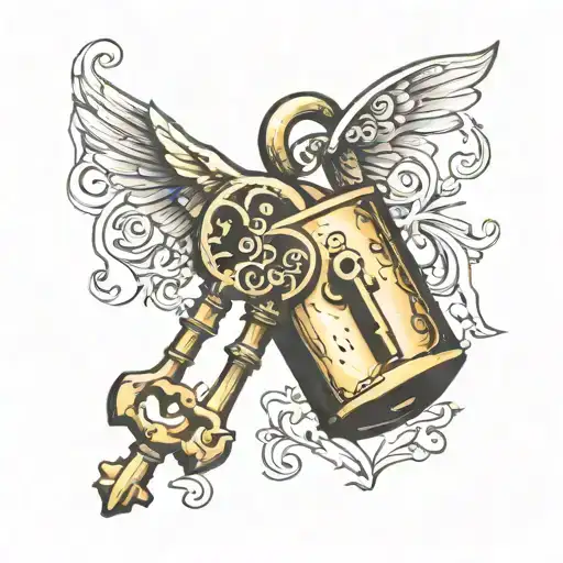 Lock And Key Symbolizing Your Love