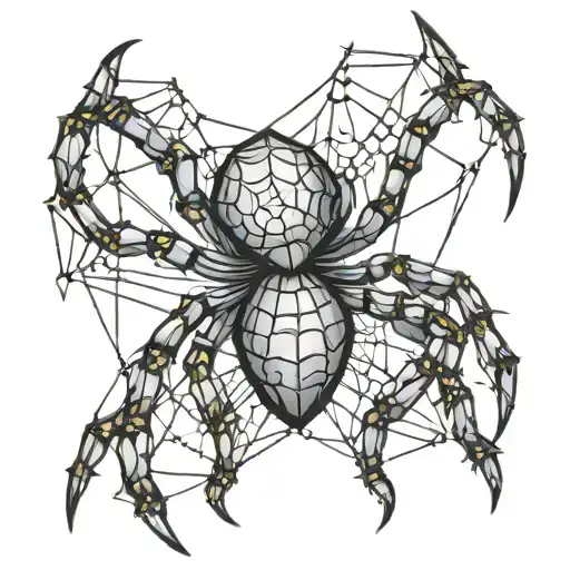 Spider And Web Developer Coding