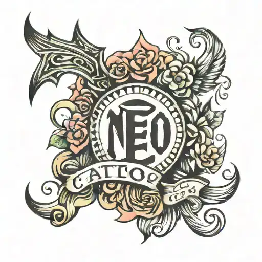 Tattoo Of The Word Tattoo Design