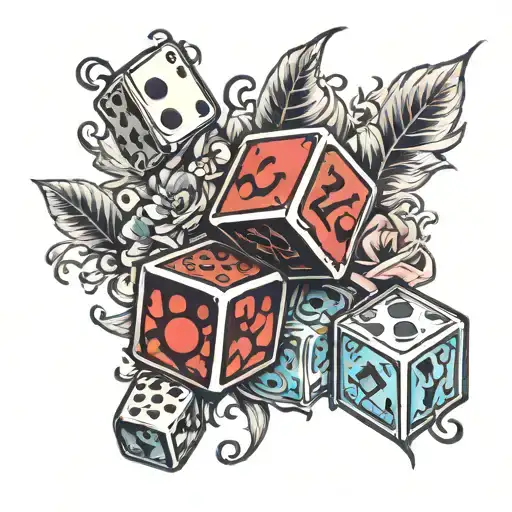 4 Dice With A Date Format