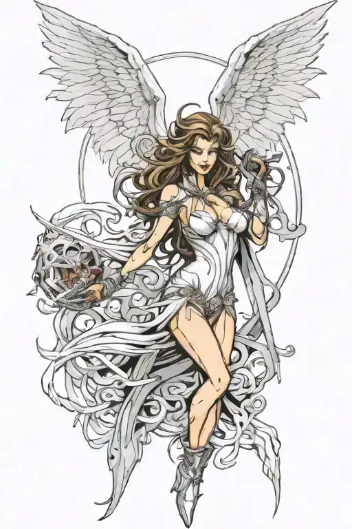 Good Vs Evil Witchblade Angel