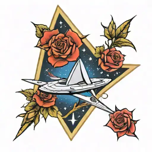 Star Trek And Roses