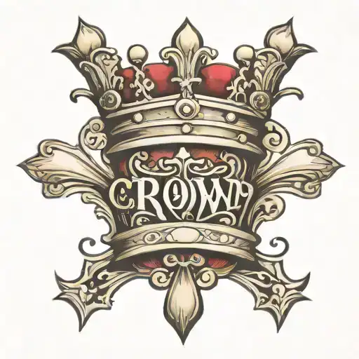 Crown Letter T