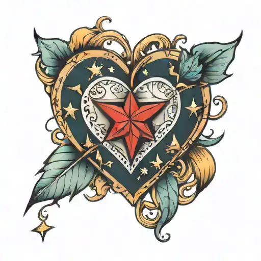 Heart With Star