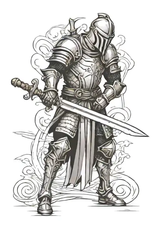 Knight With Giant Sword