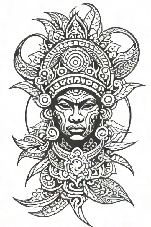 Filipino Tribal Tattoo Design