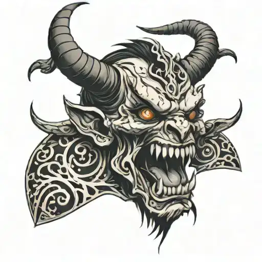 A Happy Realistic Demon Suffering