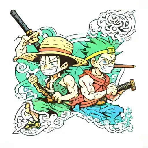 Luffy And Zoro