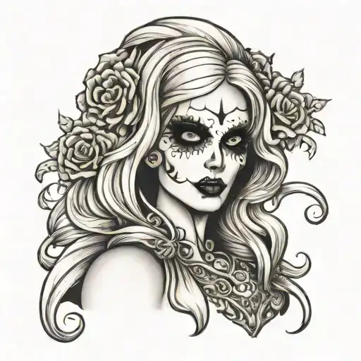 Lady Death Emo Dark Style