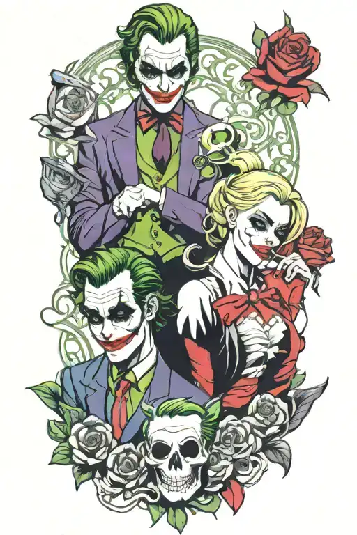 Joker And Harley Quinn