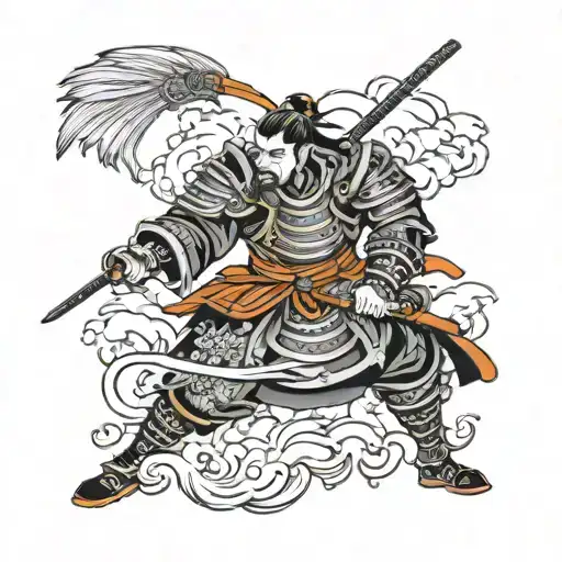 Japanese Samurai Warrior