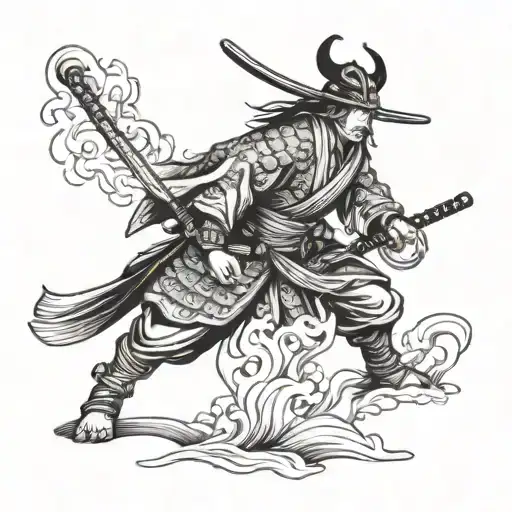 Samurai Standing