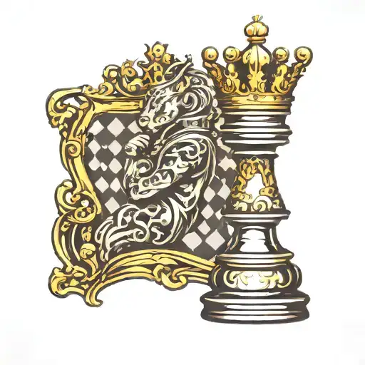 Chess King Chess Piece