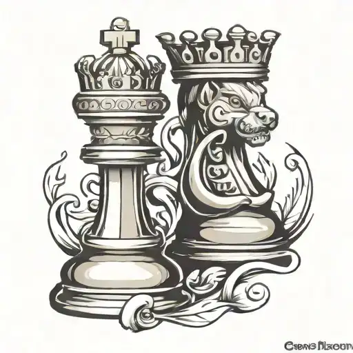 Chess King Chess Piece